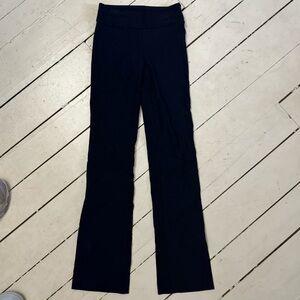 BCX Navy Stretch Flare Leg Pants